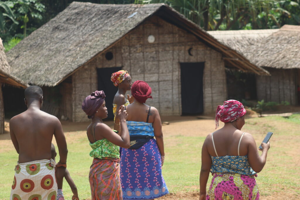 Village traditionnel gabonais
